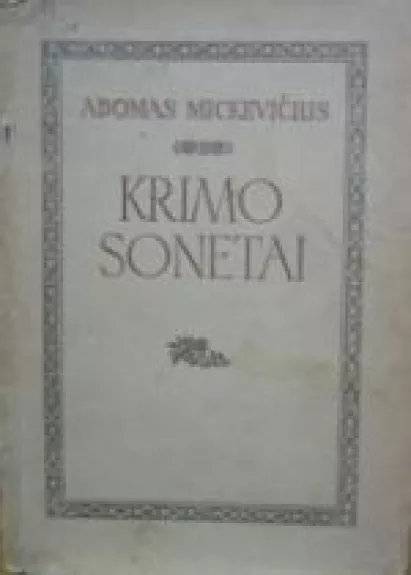 Krimo sonetai