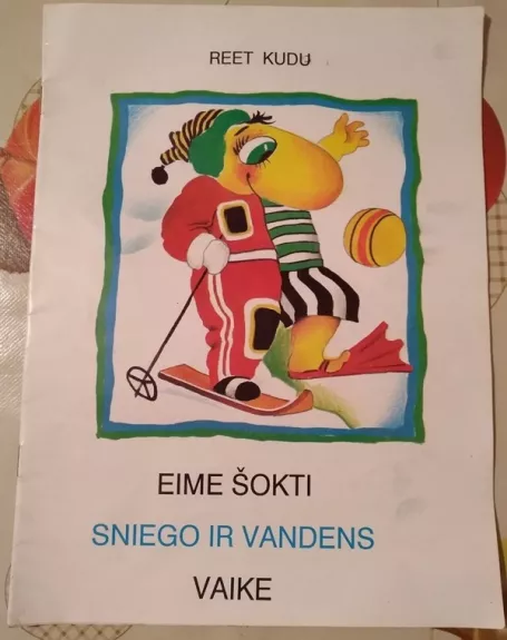 Eime šokti sniego ir vandens vaike