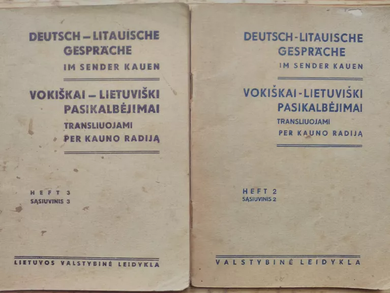 Vokiškai – lietuviški pasikalbėjimai (transliuojami per Kauno radiją)