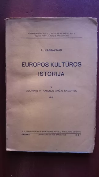 Europos kultūros istorija