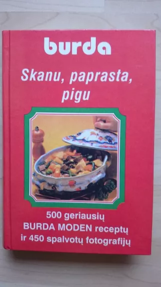 Burda Skanu, paprasta, pigu