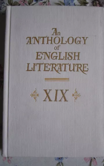 An anthology of english literature