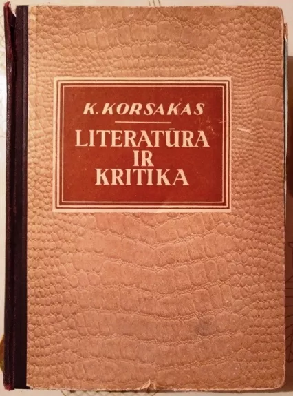 Literatūra ir kritika