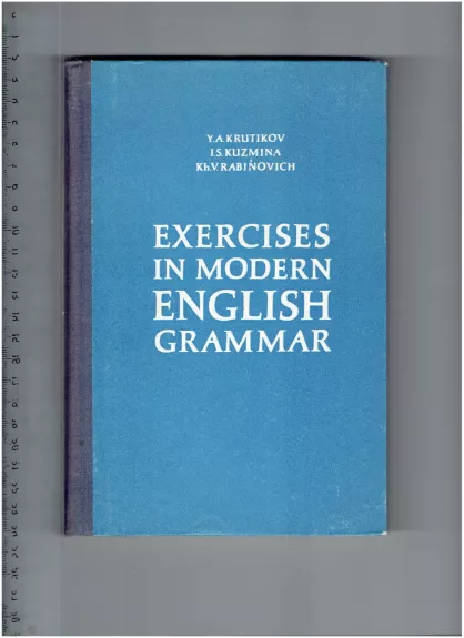 Exercises in modern English grammar