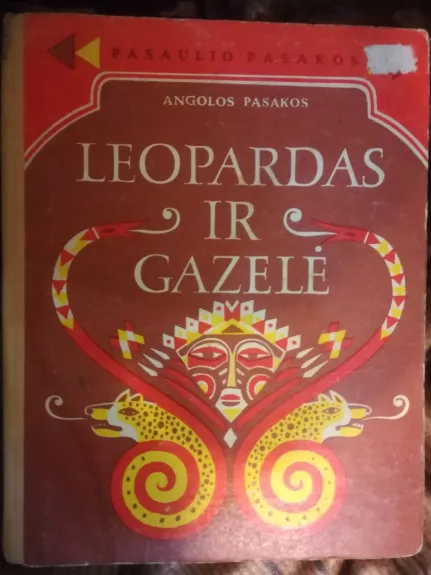 Angolos pasakos. Leopardas ir gazelė