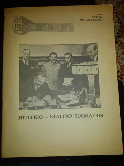 Hitlerio-Stalino suokalbis,1989 m,leista Čikagoje
