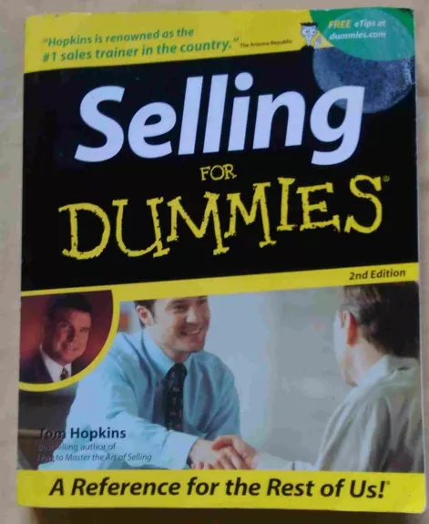 Selling for Dummies A Reference for the Rest of Us!
