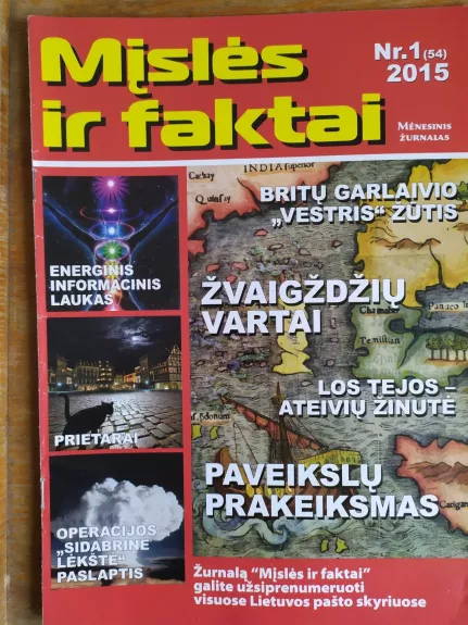 Mįslės ir faktai Nr. 1 (54) 2015