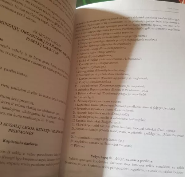 Augalų apsauga "Mokymo priemonė parengta pagal kaimo plėtros 2007-2013 m. programos priemonę"