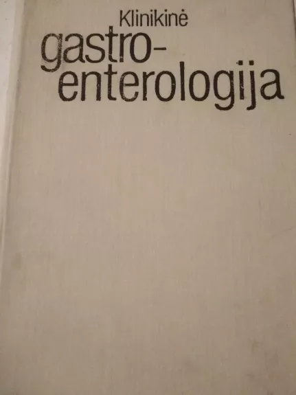 Klinikinė gastroenterologija