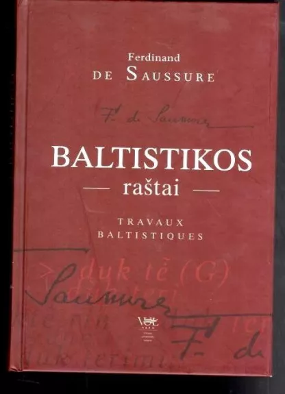 Baltistikos raštai / Travaux baltistiques