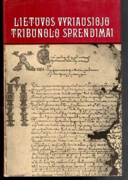 Lietuvos vyriausiojo tribunolo sprendimai 1583-1655