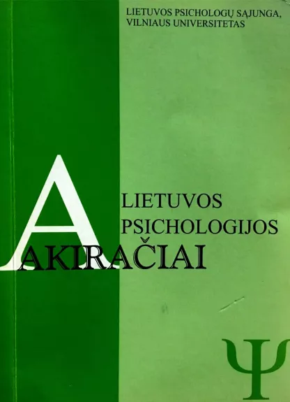 Lietuvos psichologijos akiračiai