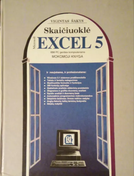 Skaičiuoklė Microsoft Excel 5