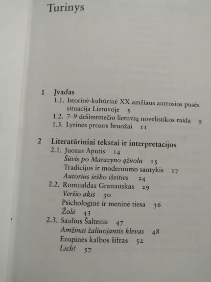 7-9 dešimtmečio lietuvių novelė