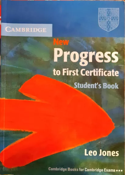 New Progress to First Certificate. Student's book