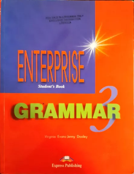 Enterprise Grammar 3 Student's Book