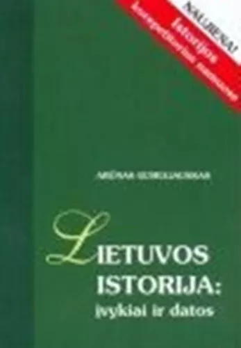 Lietuvos istorija: įvykiai ir datos