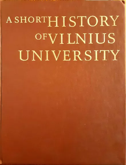 A Short History of Vilnius University