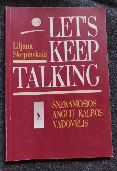 Let's Keep Talking, šnekamosios anglų kalbos vadovėlis