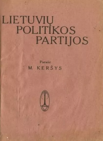 Lietuvių politikos partijos