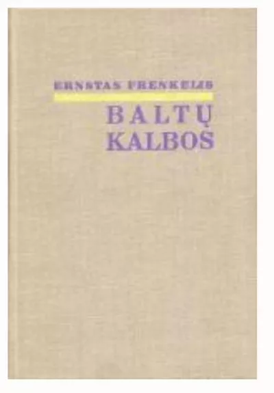 Baltų kalbos