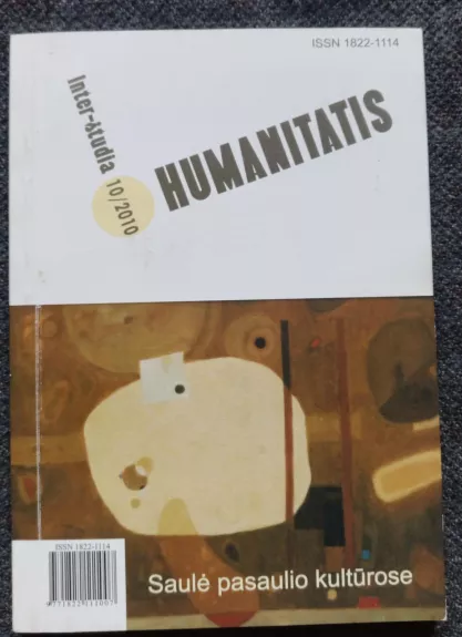 Humanitatis, 2010 m. Nr.10 / Saulė pasaulio kultūrose