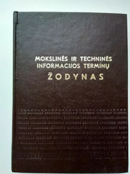 Mokslinės ir techninės informacijos terminų žodynas