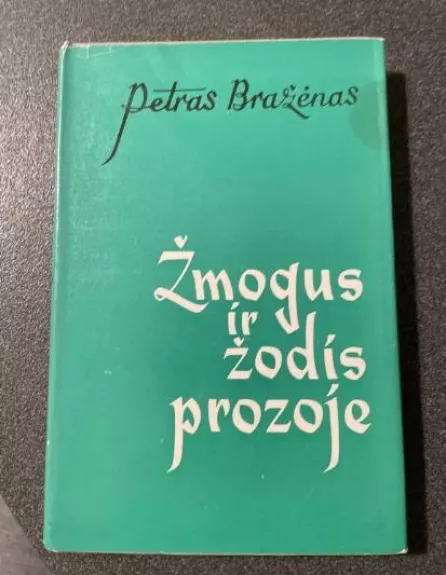 Žmogus ir žodis prozoje