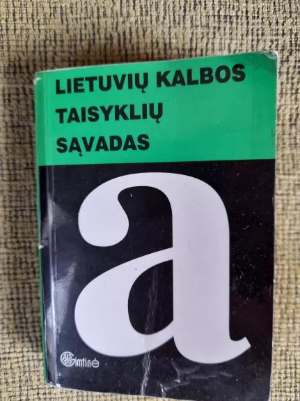Lietuvių kalbos taisyklių sąvadas