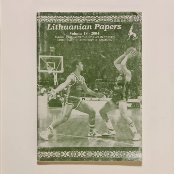 Lithuanian Papers 2004/18