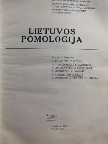 Lietuvos pomologija