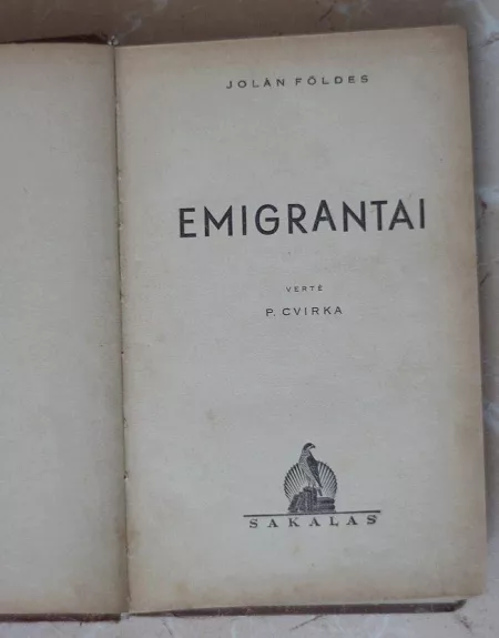Emigrantai