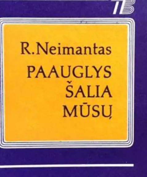 Paauglys šalia mūsų