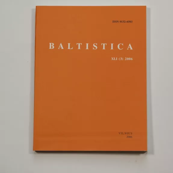 Baltistica XLI (3)