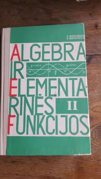 Algebra ir elementarinės funkcijos