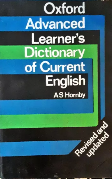 Oxford Advanced Learner's Dictionary