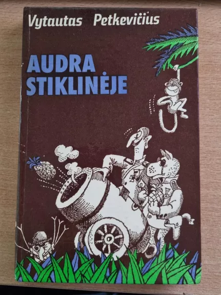 Audra stiklinėje