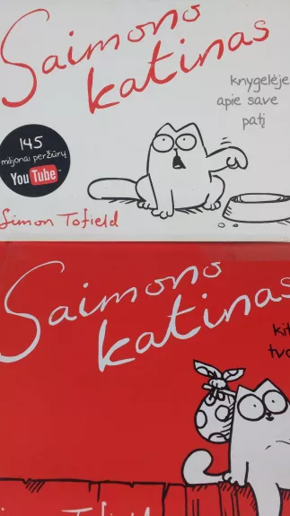 Saimono katinas abi knygos