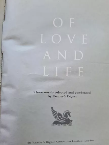 Of Love and Life: Monday's Child / The Alphabet Sisters / The Food of Love