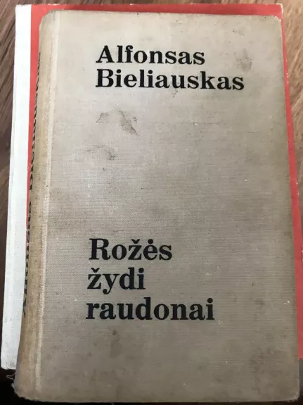 Rožės žydi raudonai