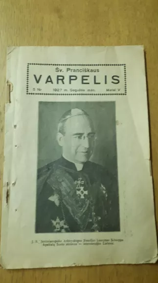 Šv.Pranciškaus Varpelis 1927 m. Gegužės mėn. Nr. 5