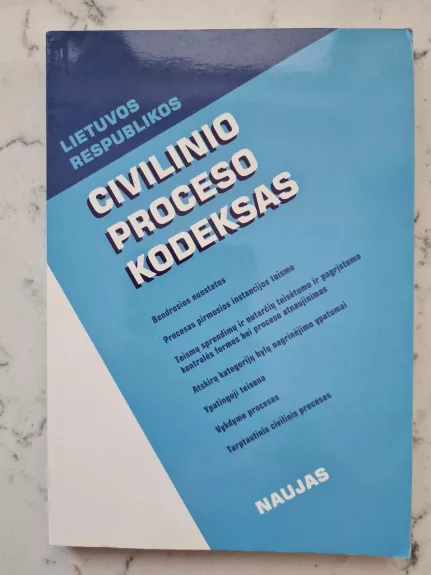 civilinio proceso kodeksas