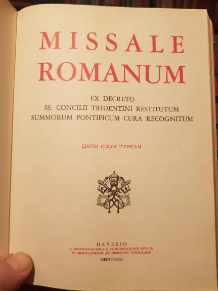 Missale romanum