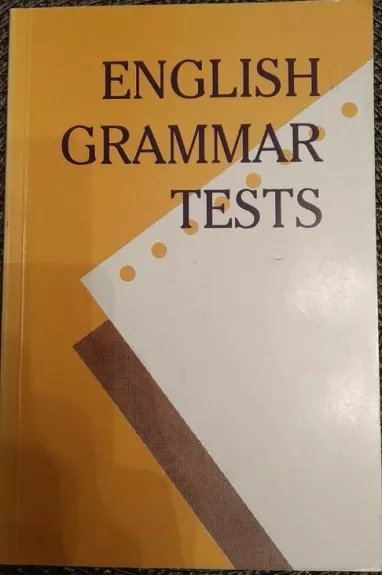 English Grammar Tests