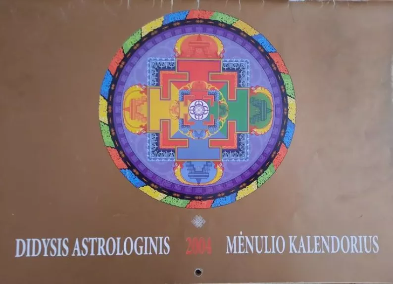 Didysis astrologinis mėnulio kalendorius 2004