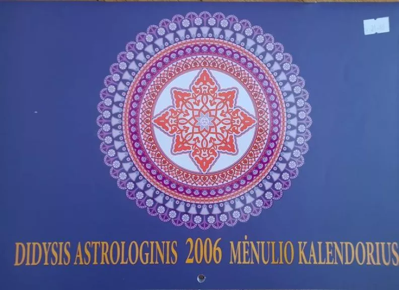 Didysis astrologinis mėnulio kalendorius 2006