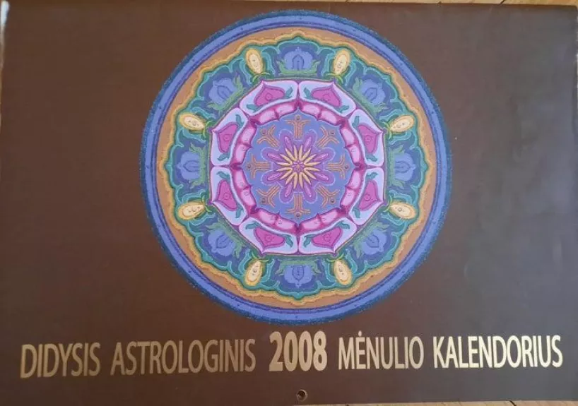 Didysis astrologinis mėnulio kalendorius 2008