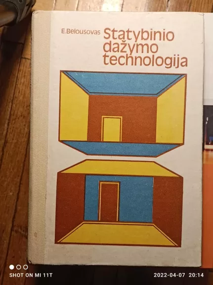 Statybinio dažymo technologija