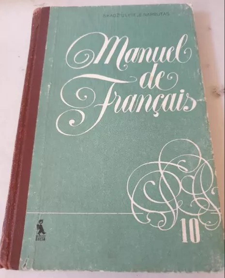 Manuel de Francais. 10 klasei